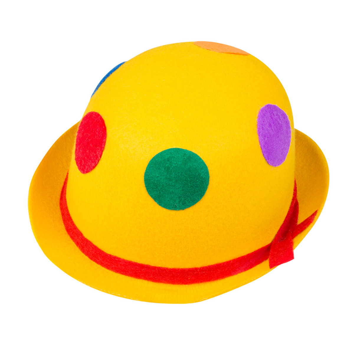 Chapeu de Palhaço Colorido - Mascarilha